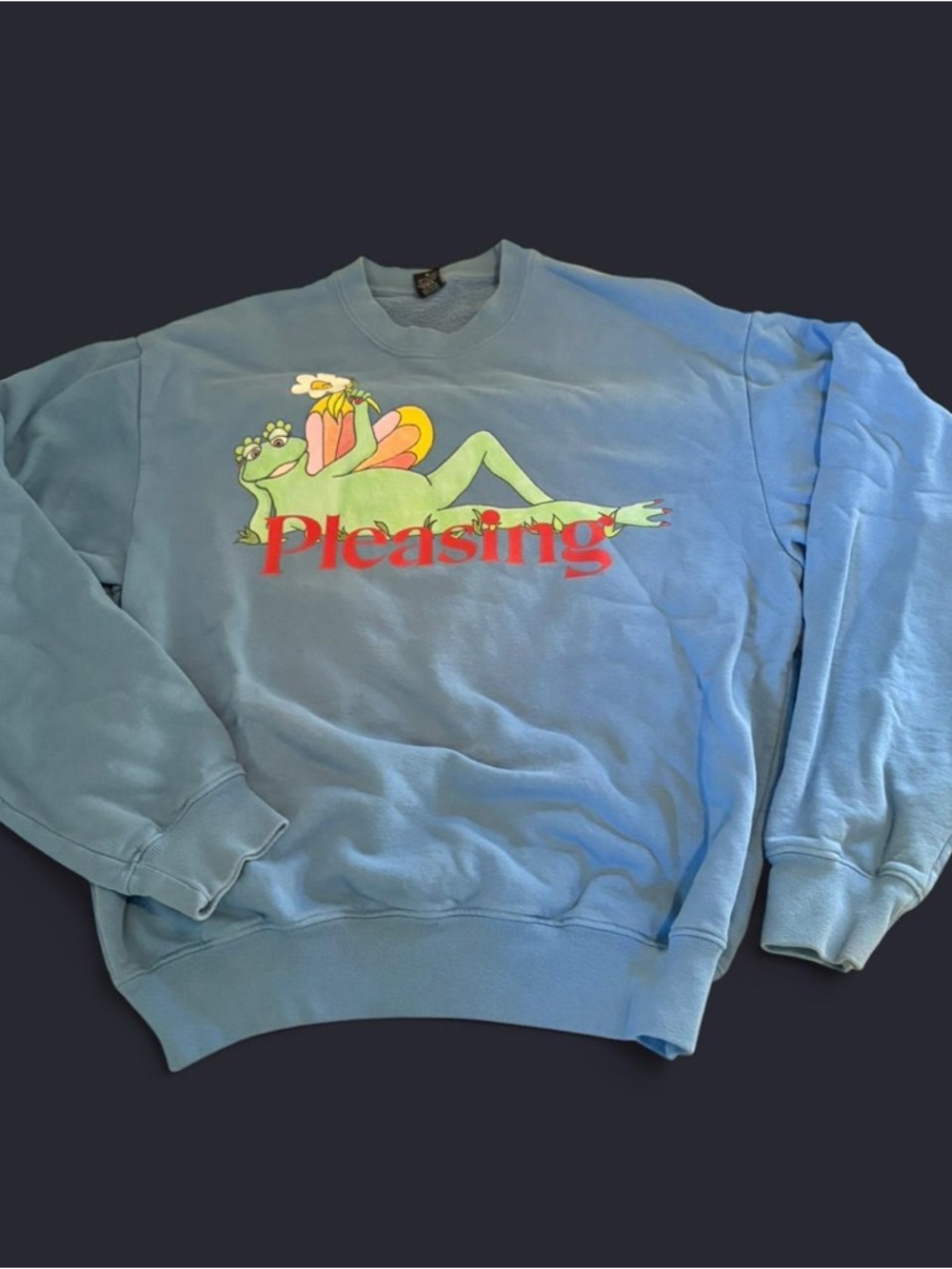 Pleasing Crewneck Sweatshirt - Blue
